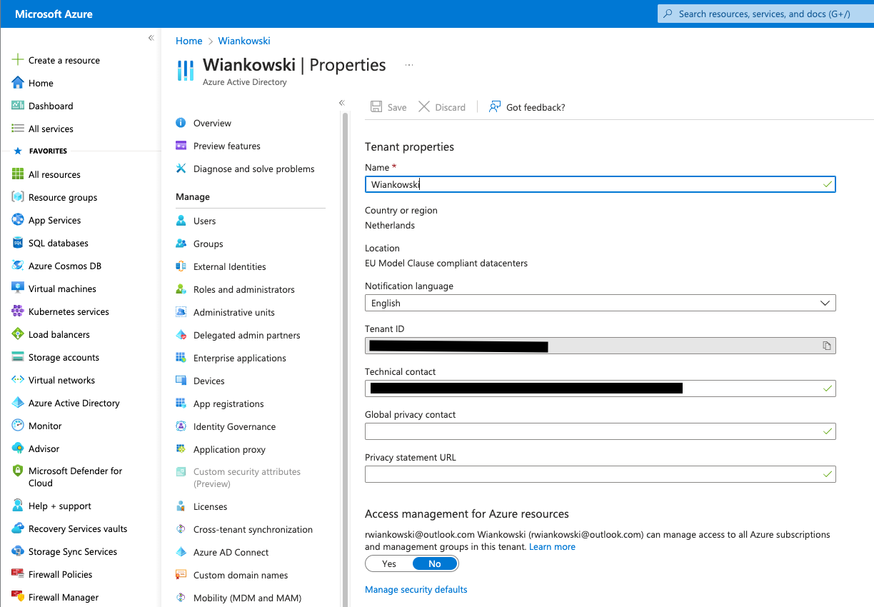 Access management for Azure resources