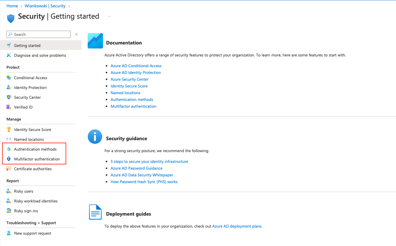 MFA Configuration Options